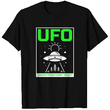 Discover Alien, Aliens, UFO, UAP, Space Unknown Flight T Shirts
