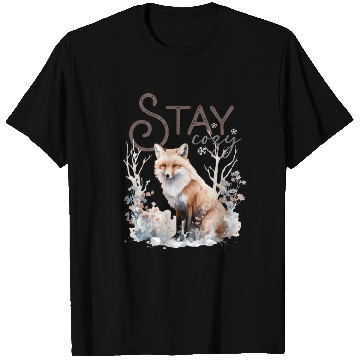 Discover Cute Fox Stay Cozy T Shirts