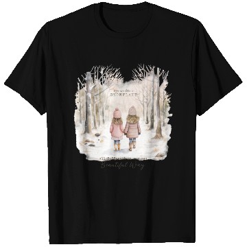 Discover Cute Kids In Winter Wonderland T Shirts