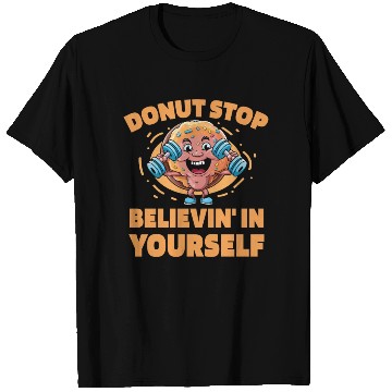 Discover Fitness Donut Funny Donut Gym T Shirts