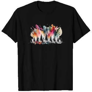 Discover Abstract watercolor christmas mug T Shirts