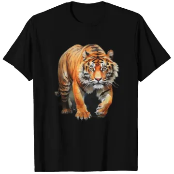 Discover tiger watercolor T Shirts
