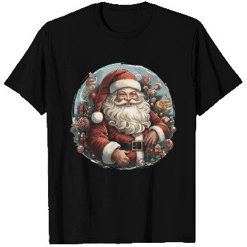 Discover a jolly Santa Claus T Shirts