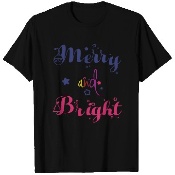 Discover Merry and Bright Christmas T Shirts