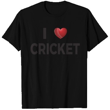 Discover I Love Cricket T Shirts
