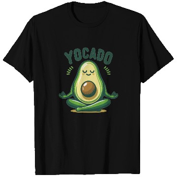 Discover Yocado Peaceful Avocado T Shirts