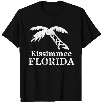 Discover Kissimmee Florida Palm Tree Souvenirs Gifts T Shirts