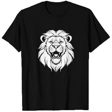 Discover Lion Smiling T Shirts