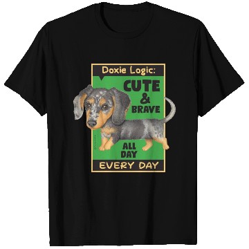 Discover Dachshund Logic T Shirts