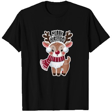 Discover Merry Reindeer Christmas T Shirts