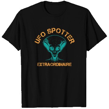 Discover Alien, Aliens, UFO, UAP, Space Unknown Flight T Shirts