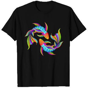 Discover Fish galaxy T Shirts