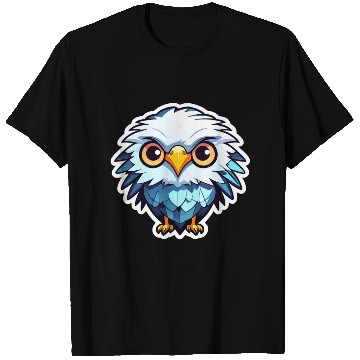Discover Eagle Bird Illustration T Shirts