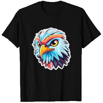 Discover Eagle Bird Illustration T Shirts