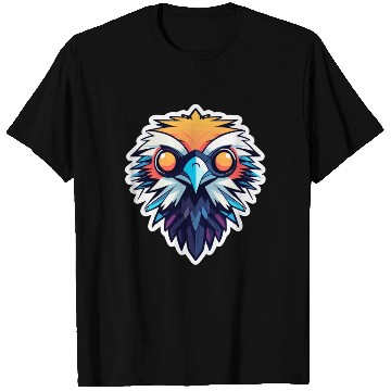 Discover Eagle Bird Illustration T Shirts