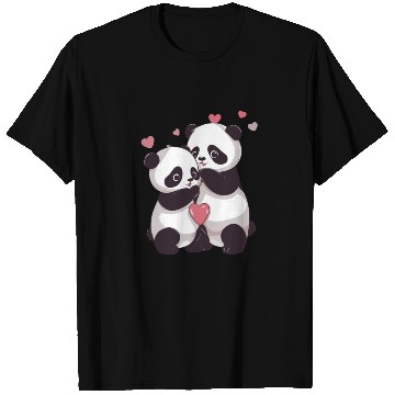 Discover I Love You Panda T Shirts
