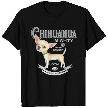 Discover Vintage Chihuahua posing cutely T Shirts