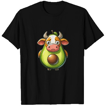 Discover Avocado cow T Shirts