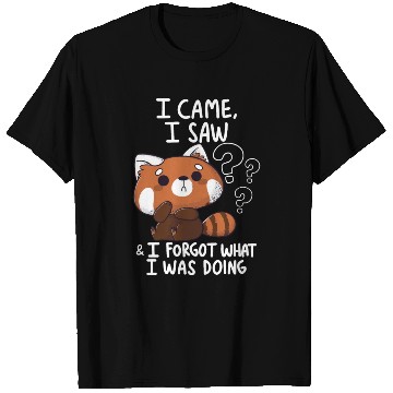 Discover Forgetful Red Panda T Shirts