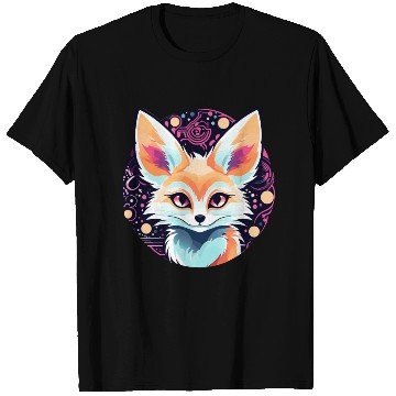 Discover Fennec Fox Illustration T Shirts