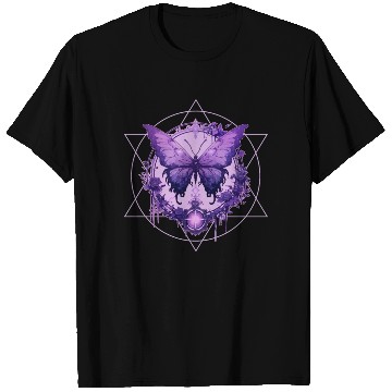 Discover Enchanted Butterfly Witchcraft Fairycore Ethereal T Shirts