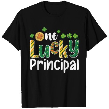 Discover One Lucky Principal School St Patrick's Day T Shirts