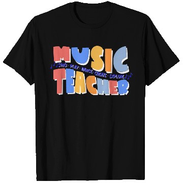 Discover Music Teacher Sing Play Dance Back To School T Shirts
