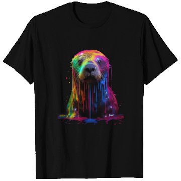 Discover Rainbow Sea Otter T Shirts