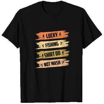 Discover Lucky Fishing T Shirts Do Not Wash