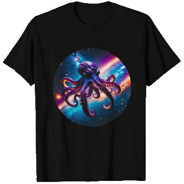 Discover Space Octopus T Shirts