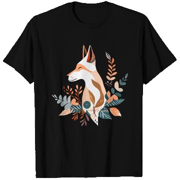 Discover Boho Wolf Design T Shirts