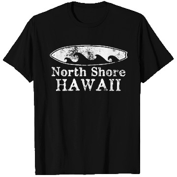 Discover North Shore Hawaii Surfboard Souvenirs Gifts T Shirts