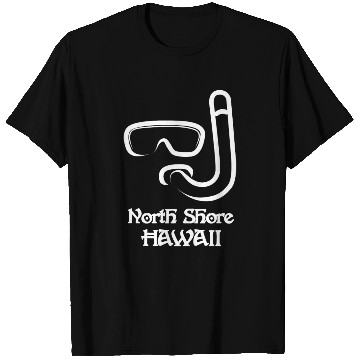 Discover North Shore Hawaii Snorkel Souvenirs Gifts T Shirts