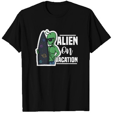 Discover Alien, Aliens, UFO, UAP, Space Unknown Flight T Shirts