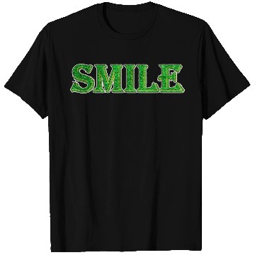 Discover green smile design T Shirts