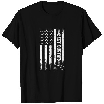 Discover Best Doctor US Flag Emergency Doctor T Shirts