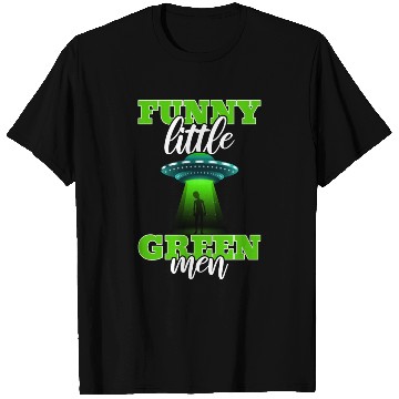 Discover Alien, Aliens, UFO, UAP, Space Unknown Flight T Shirts