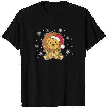 Discover Lion Christmas Winter Animals Lion T Shirts