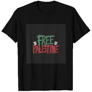 Discover free free Palestine typography 2 T Shirts