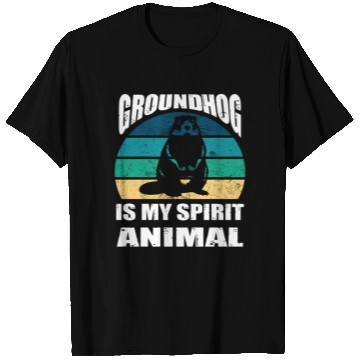 Discover groundhog is my Spirit Animal T Shirts