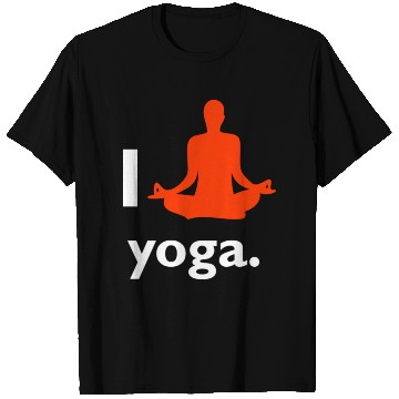 Discover I love yoga T Shirts
