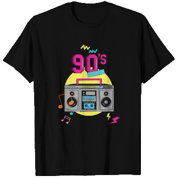 Discover Retro 90s Boombox Graphic T Shirts