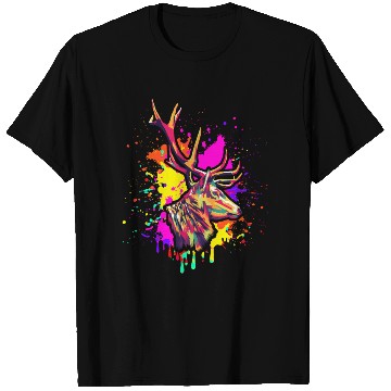 Discover Colorful Deer T Shirts