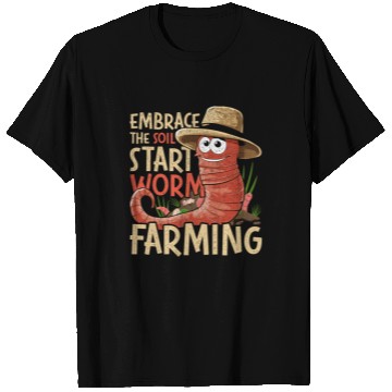 Discover Worm Farming Vermiculture T Shirts