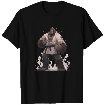 Discover Bigfoot Karate Martial Arts MMA Kawaii T Shirts