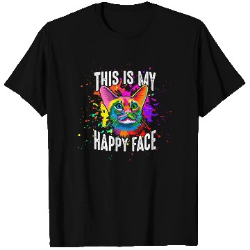 Discover This Is My Happy Face T Shirts