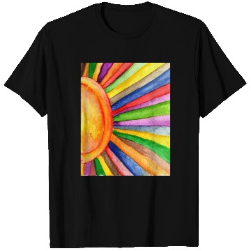 Discover Colorful Sun T Shirts