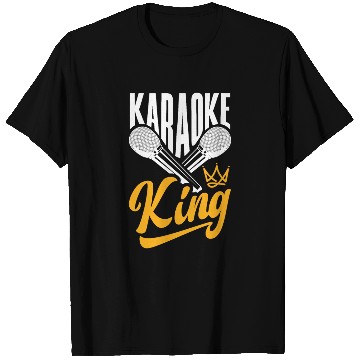Discover Funny Karaoke Singer Singing Musician Karaoke Gift T Shirts