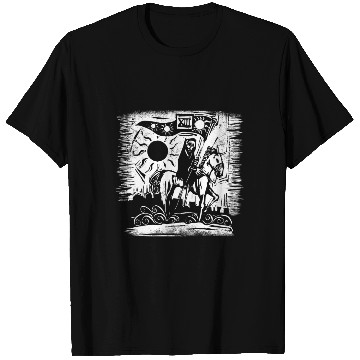 Discover Tarot Death Card Blackcraft T Shirts