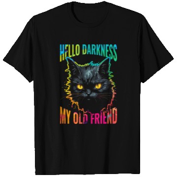 Discover Hello Darkness My Old Friend T Shirts